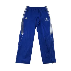 Adidas Trousers Size XL Royal Blue Scotland Commonwealth Games Waterproof Windbreaker Bottoms