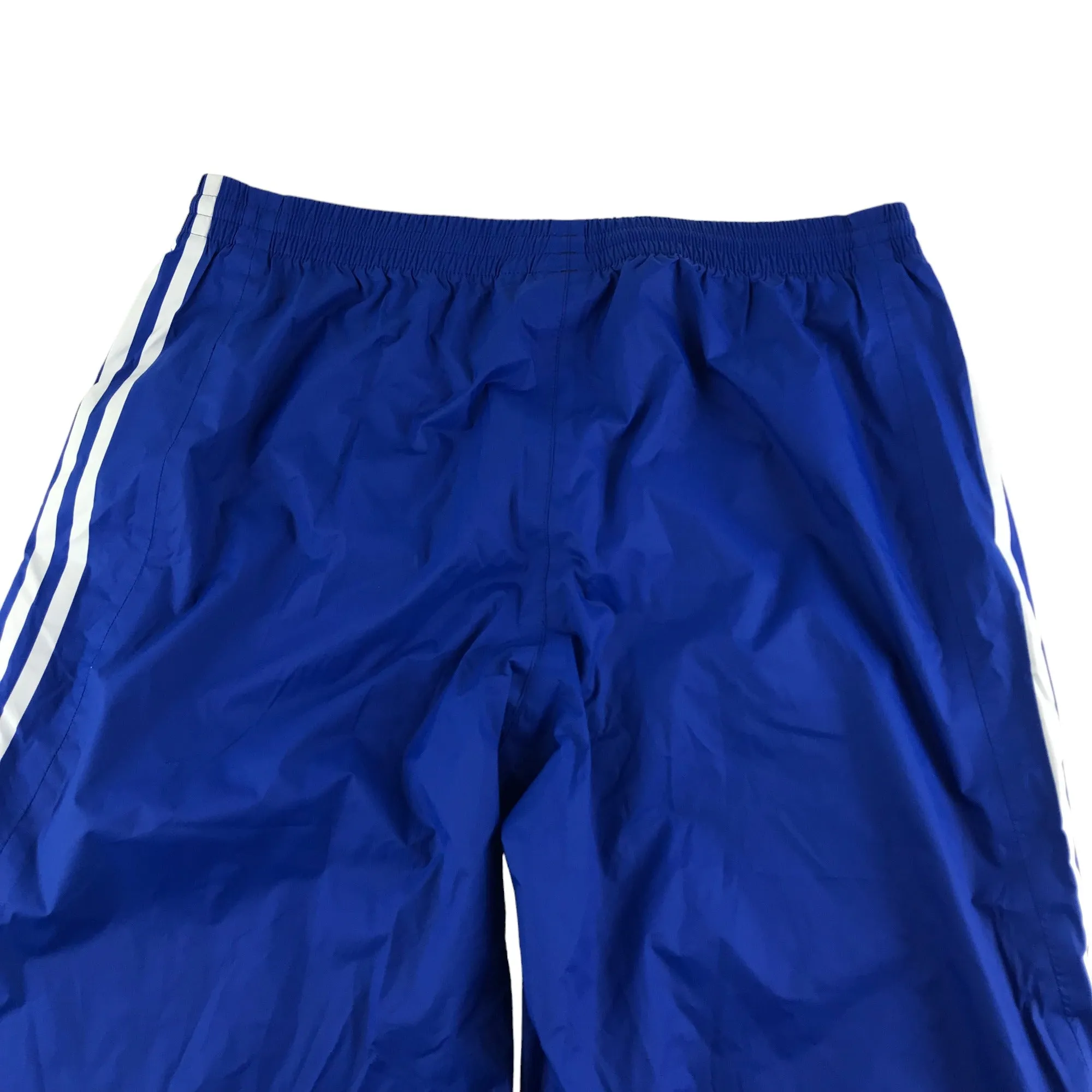 Adidas Trousers Size XL Royal Blue Scotland Commonwealth Games Waterproof Windbreaker Bottoms