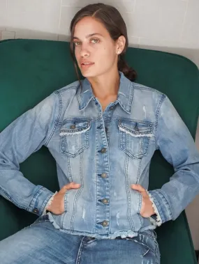 Austin Studded Denim Jacket
