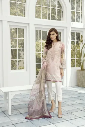 Baroque Fuchsia Lawn Collection Vol-2 2019 – Orchid