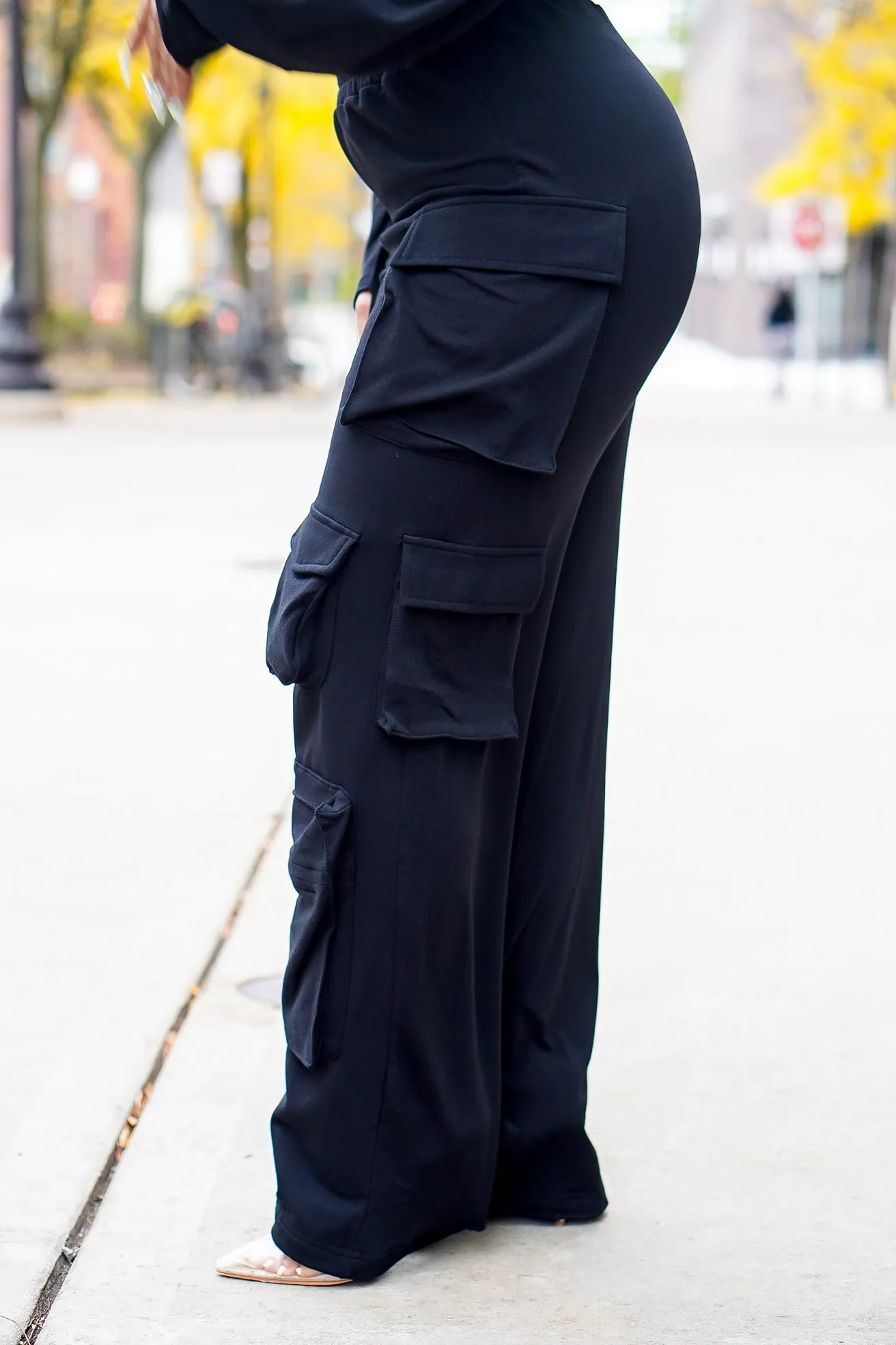 Big Pockets Cargo pants (Grey)