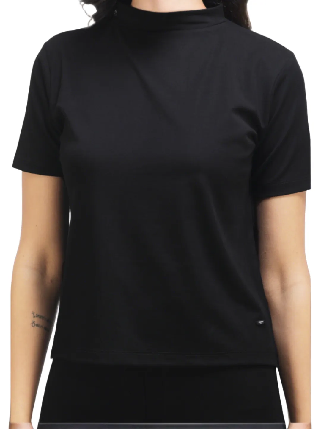 Black Lycra Co-ord Set