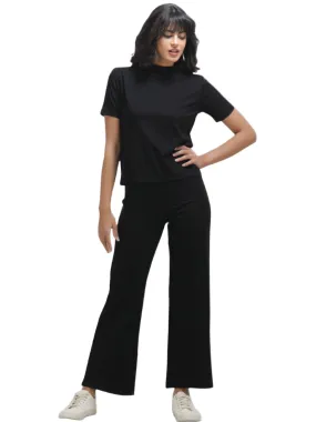 Black Lycra Co-ord Set