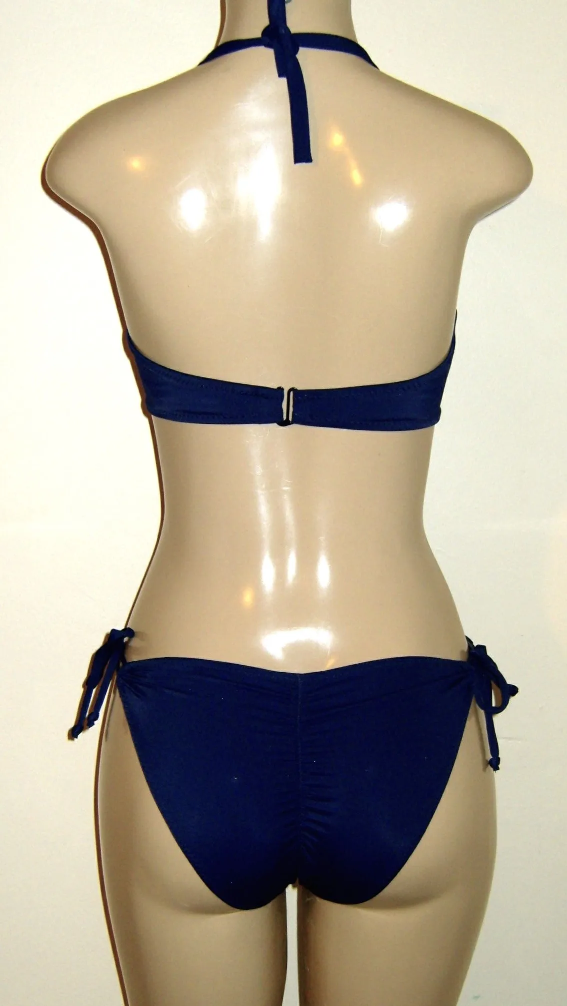 Black Push Up Underwire Monokini