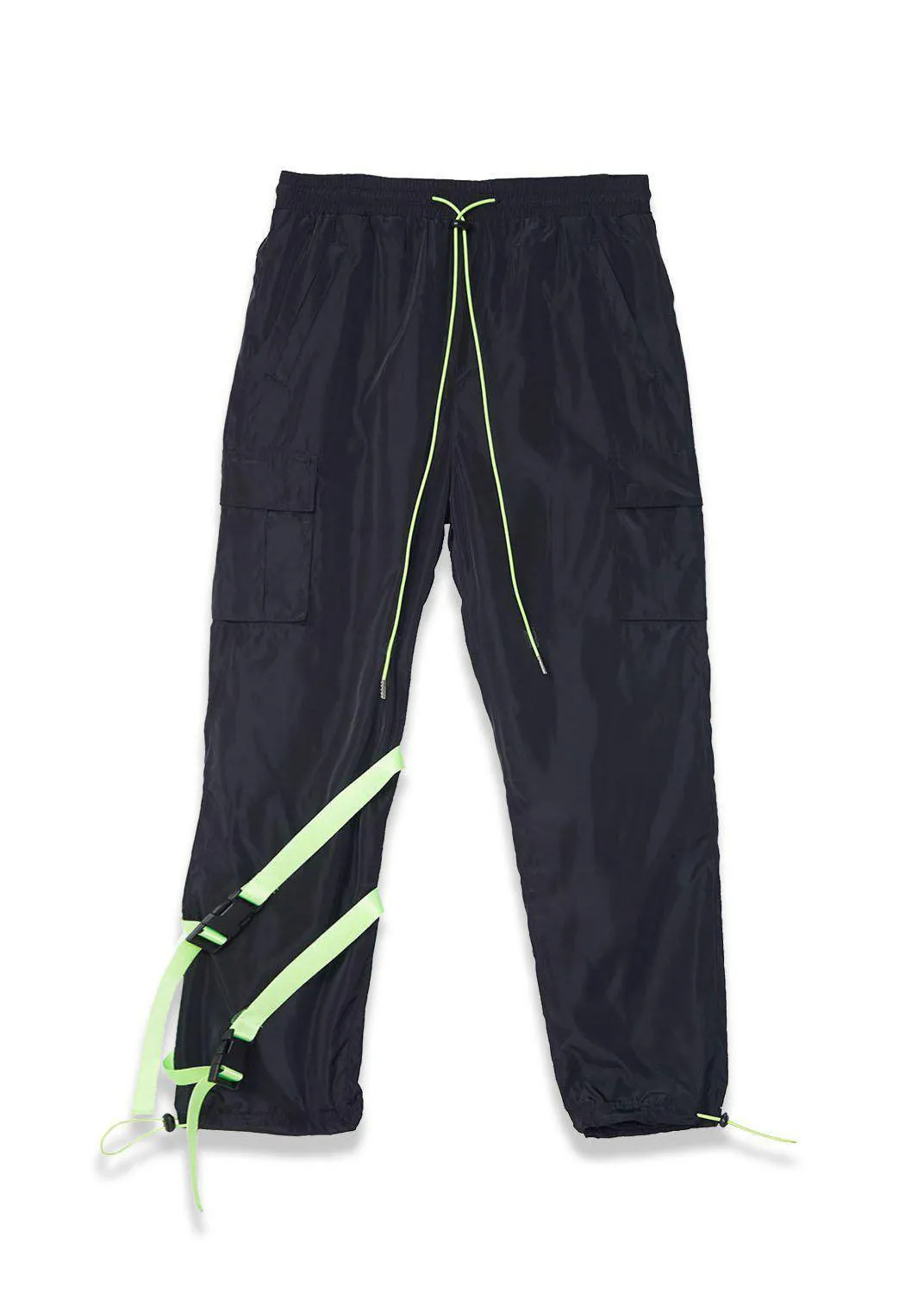 Blank State Men's Swishy Utility Cargo Pants in Black