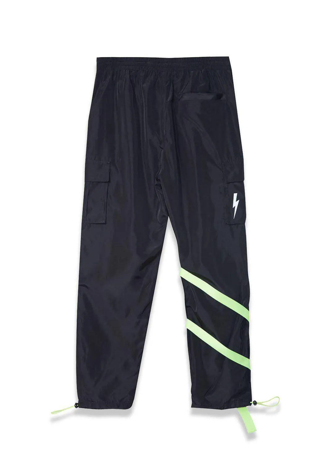 Blank State Men's Swishy Utility Cargo Pants in Black