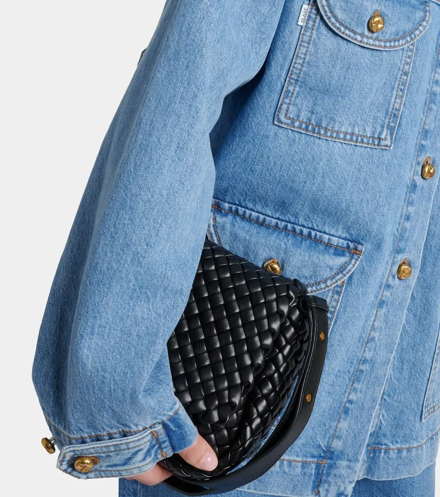 Blaze Milano Milano Sahariana oversized denim jacket