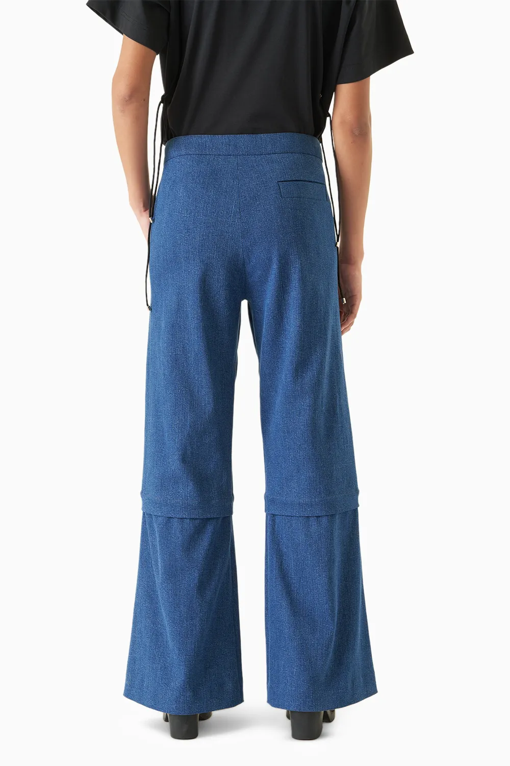 Blue Cargo Pants