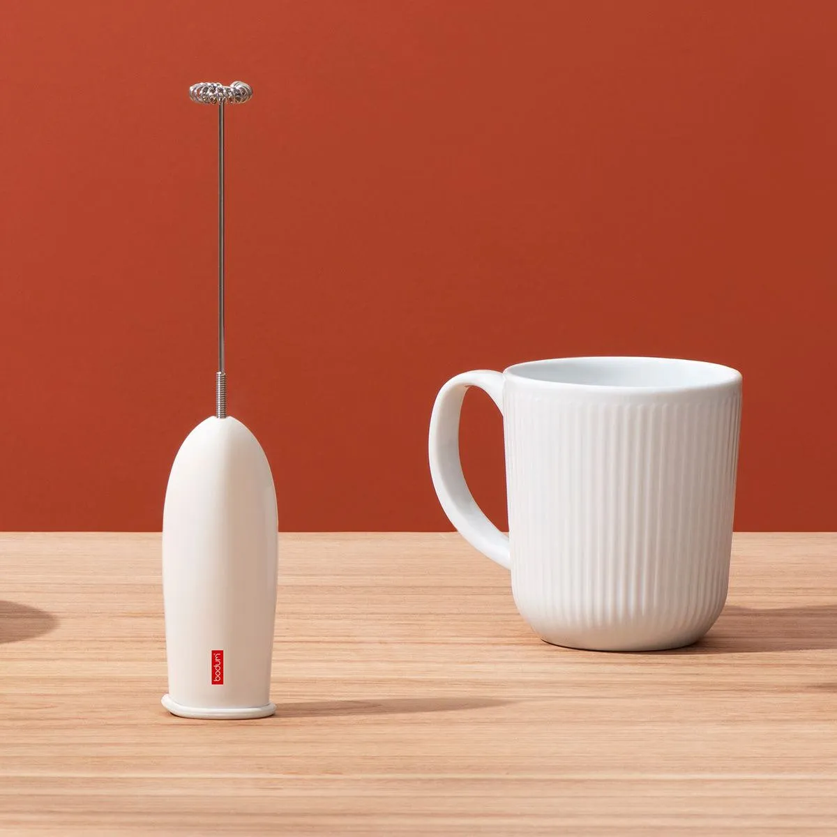 Bodum Schiuma Battery Operated Milk Frother White