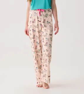 Capelton Road Women's Cute Pups Pajama Pants
