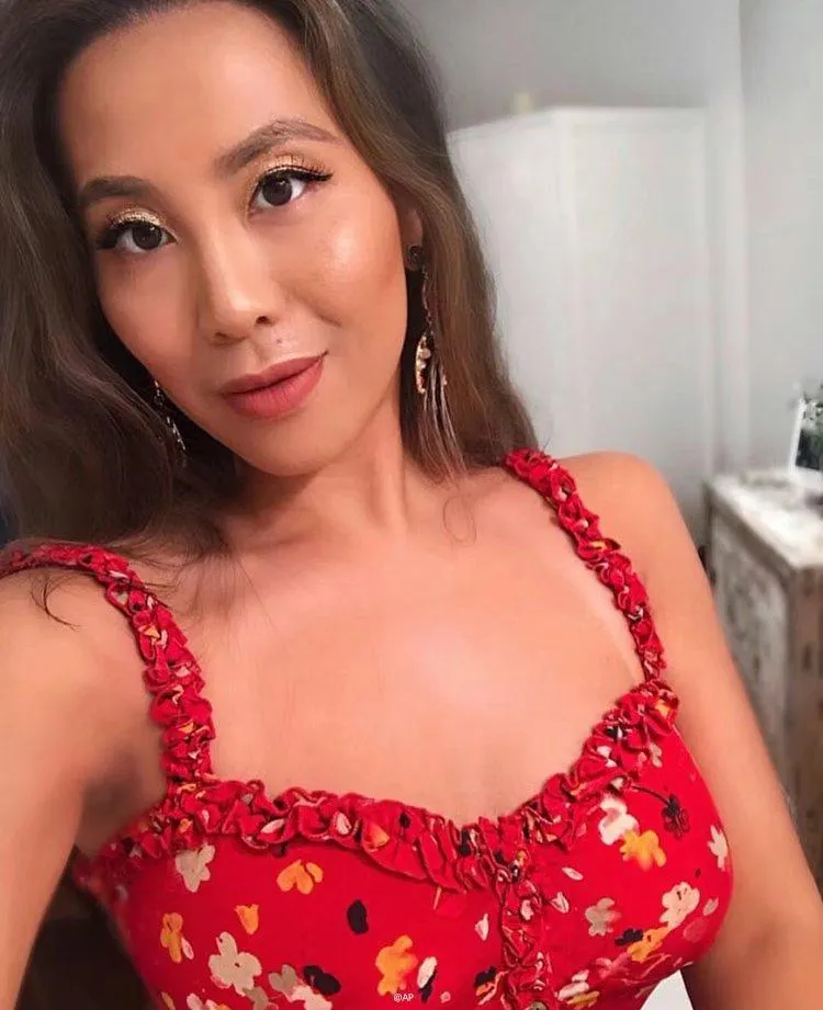 Casual Corset Red Fleur Floral Ruffle Strap Button Up Floral Dress