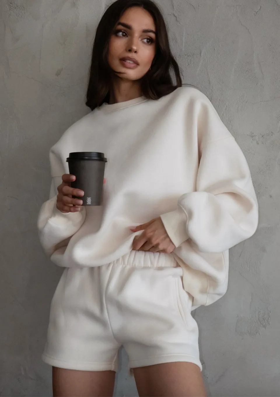 chill girl pullover crewneck