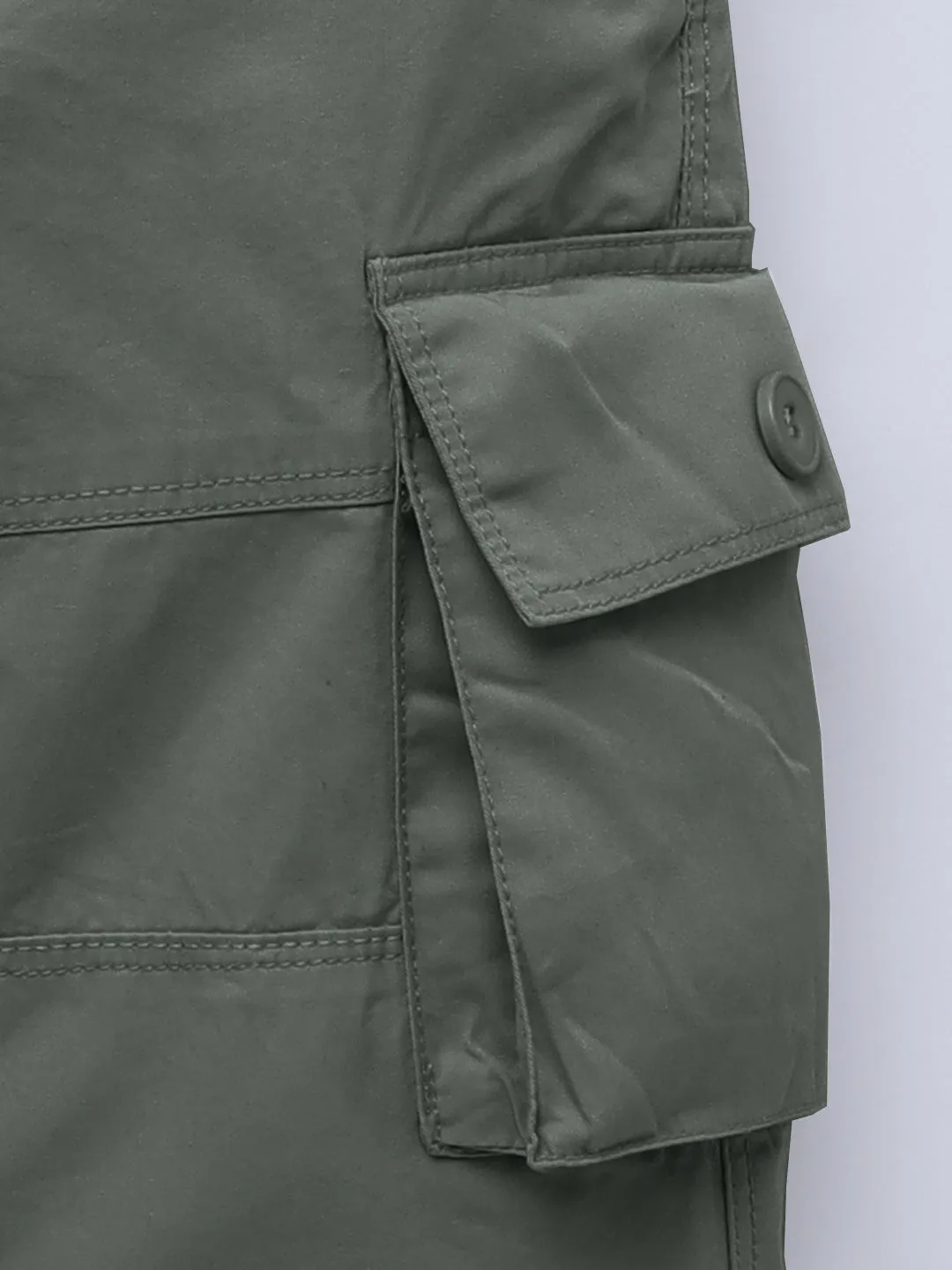 Cotton Grey Cargo for Girls & Boys