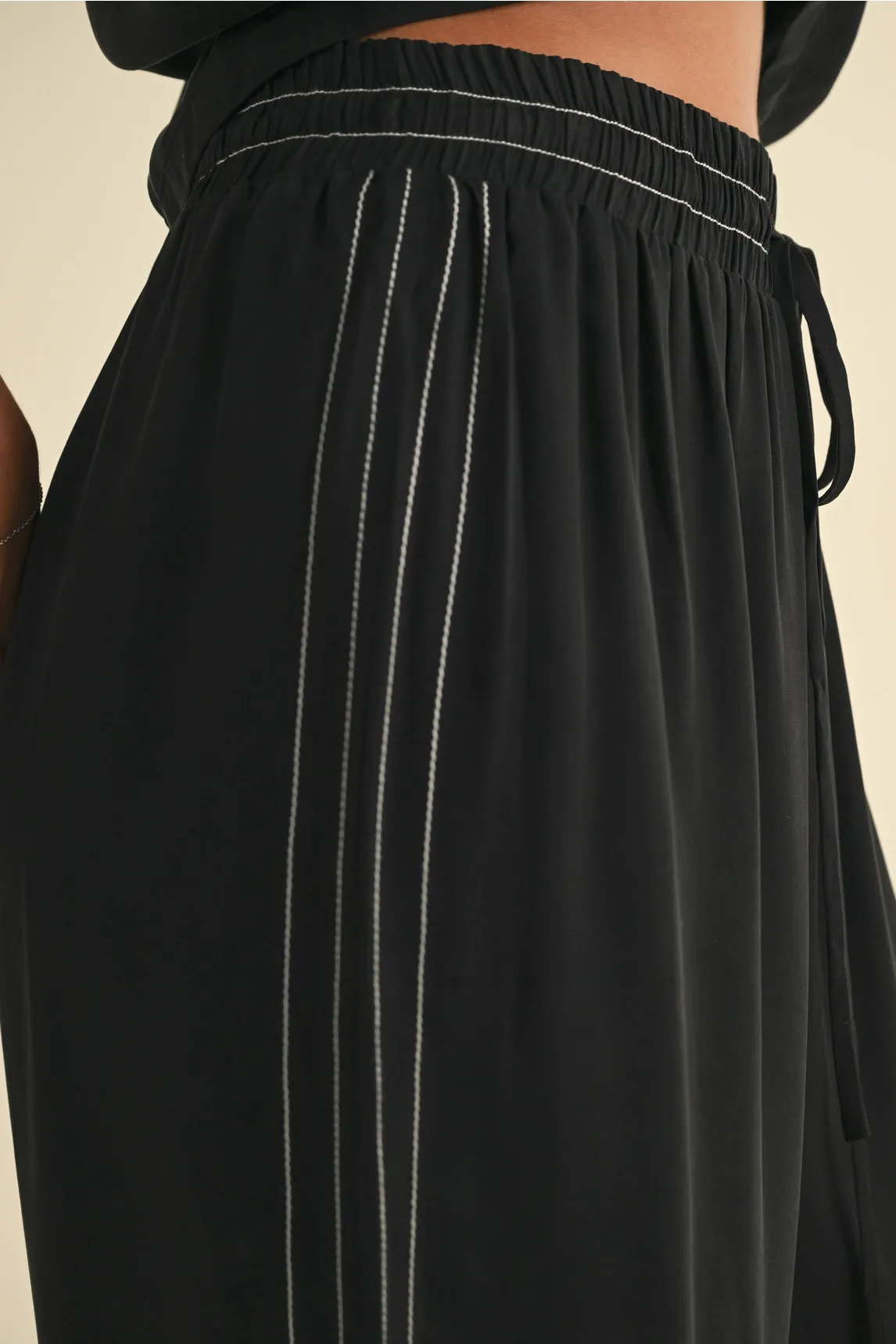 Demi Relaxed Pants - Black