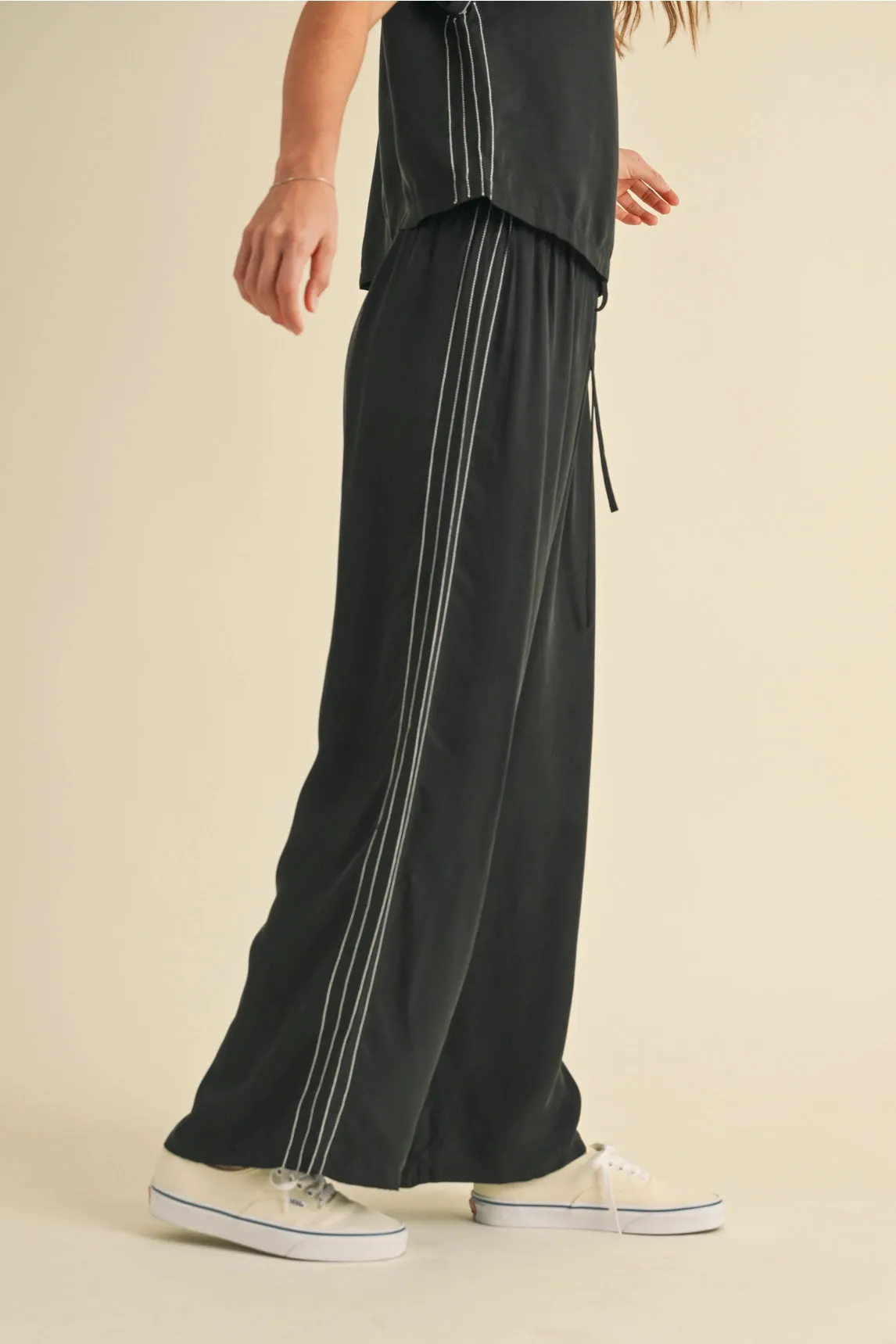 Demi Relaxed Pants - Black