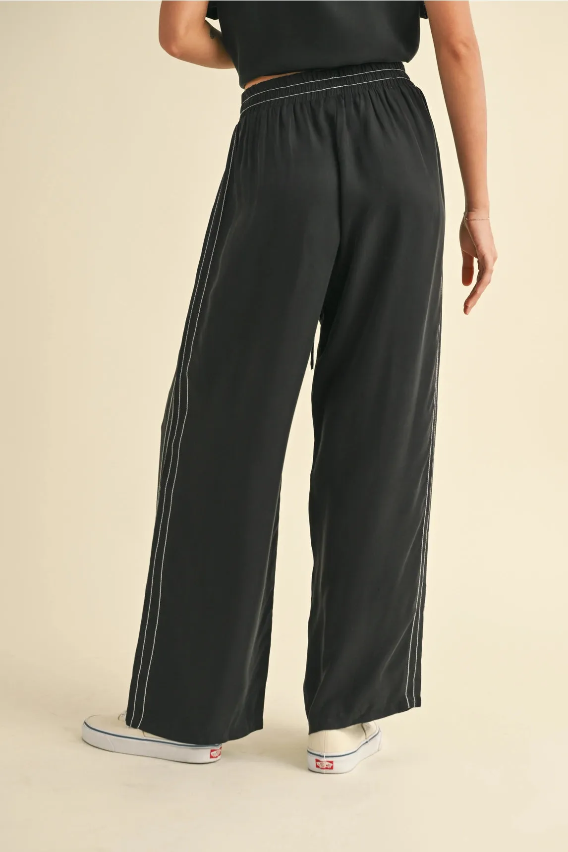 Demi Relaxed Pants - Black