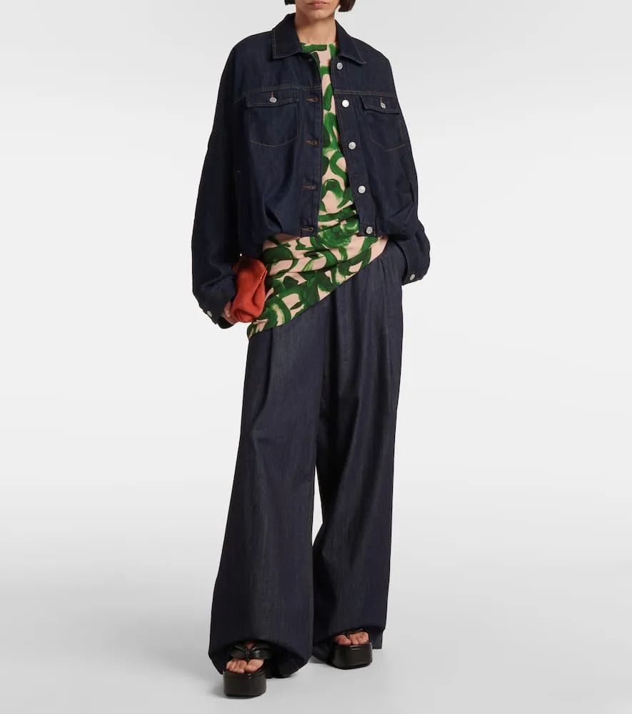 Dries Van Noten Oversized denim jacket