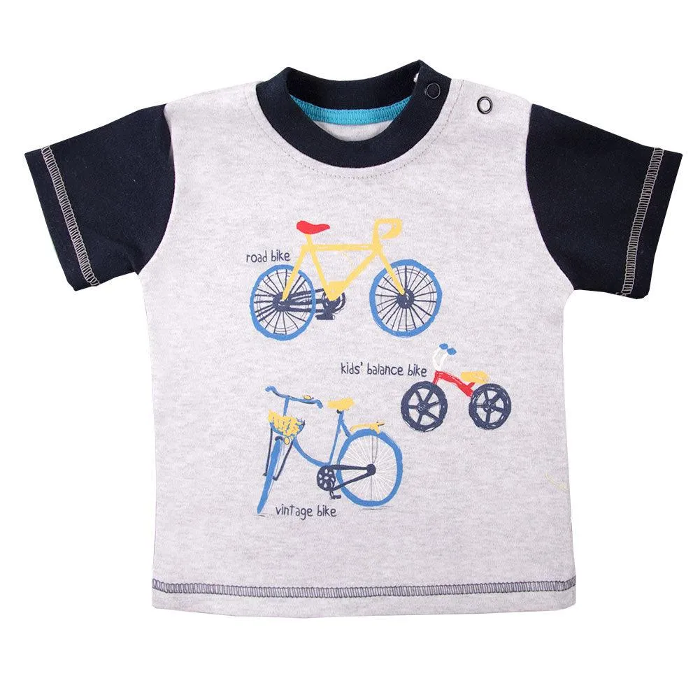 Ewa Klucze Bike T-Shirt Gray Melange