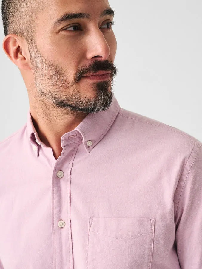 Faherty Stretch Oxford Shirt 2.0 in Orchid
