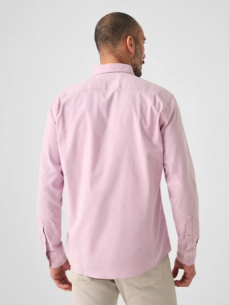 Faherty Stretch Oxford Shirt 2.0 in Orchid
