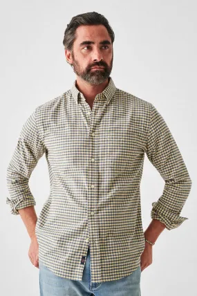 Faherty Stretch Oxford Shirt 2.0 in Sunny Seas Gingham