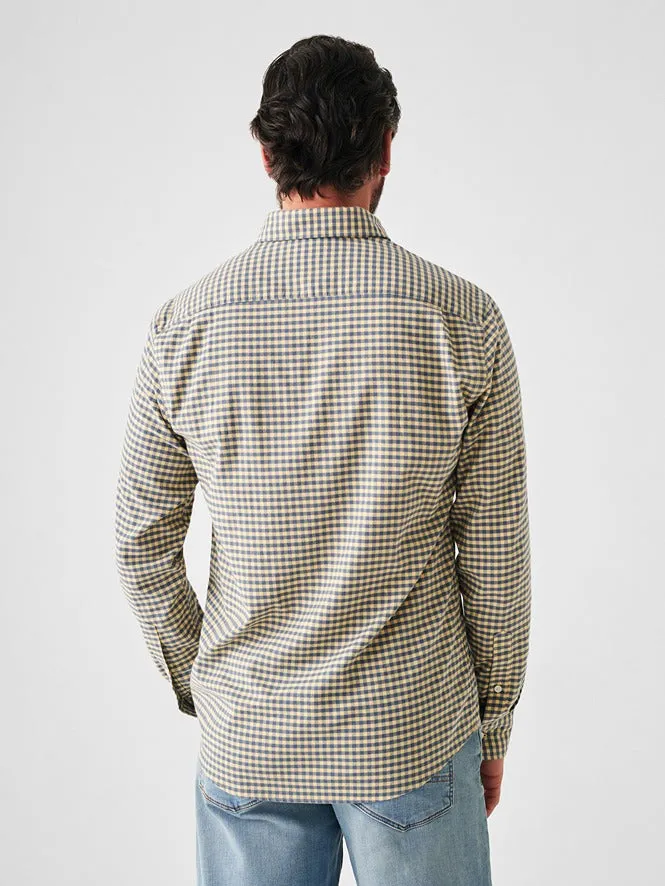 Faherty Stretch Oxford Shirt 2.0 in Sunny Seas Gingham