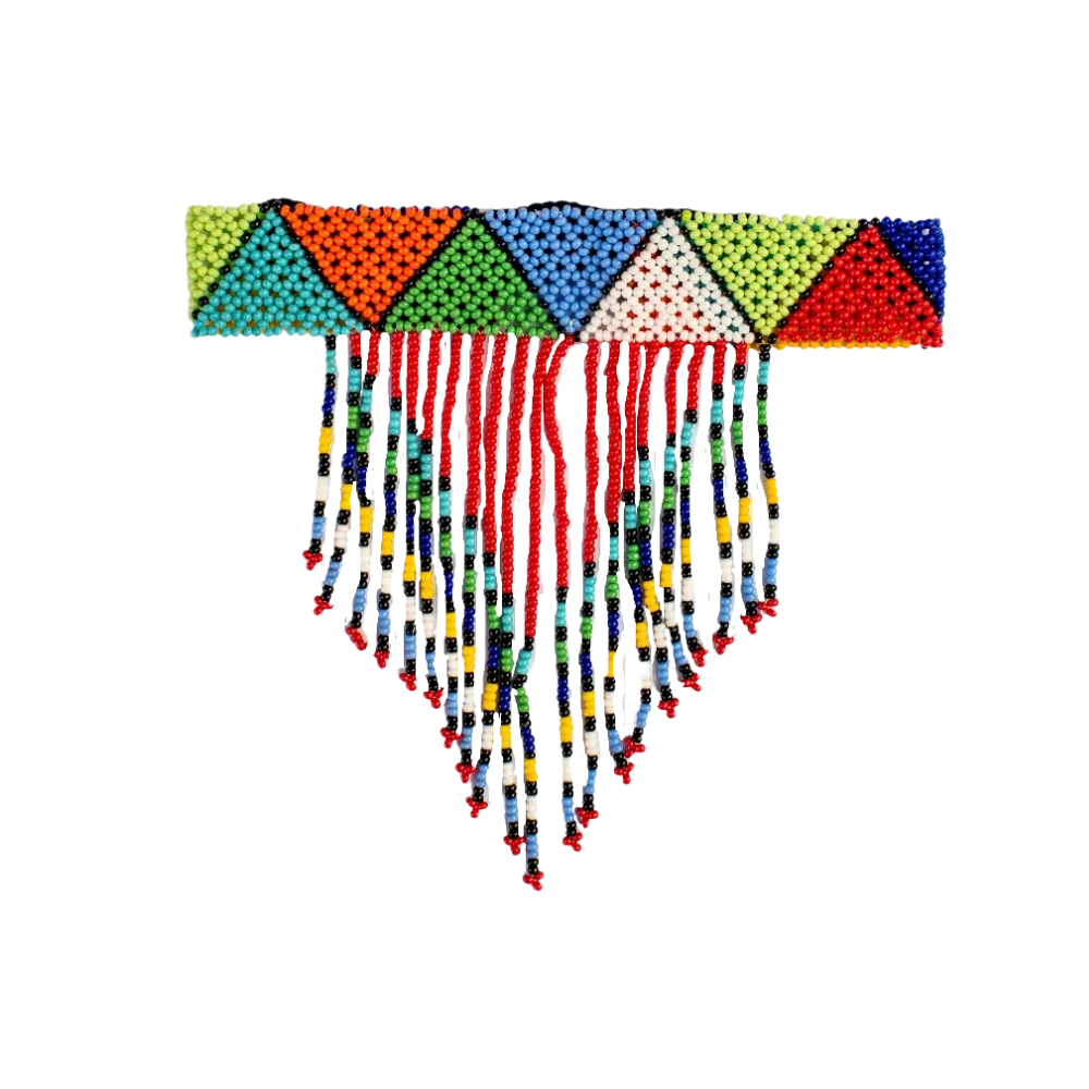 Frilled African Beaded headbands