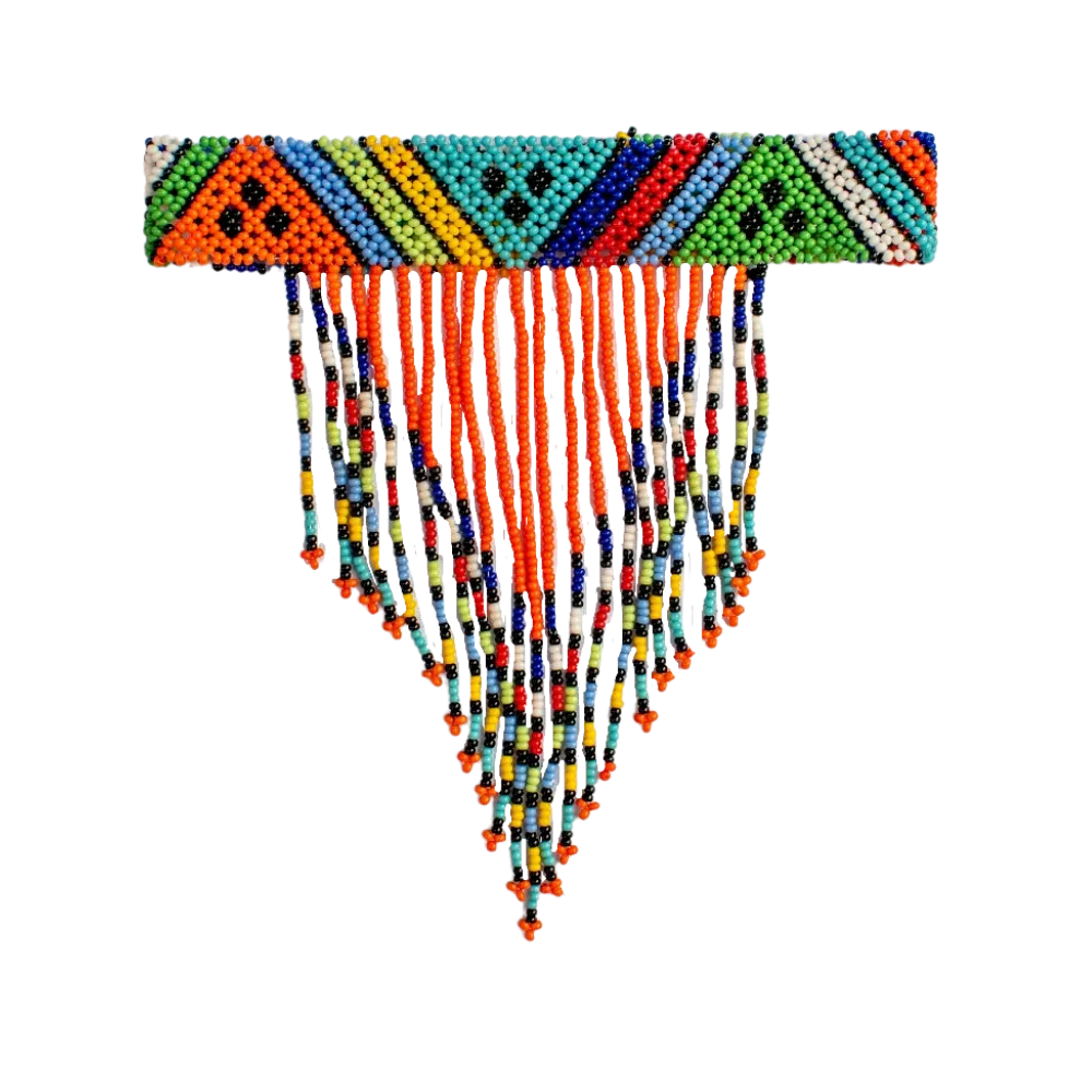 Frilled African Beaded headbands
