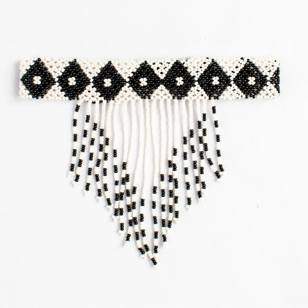 Frilled African Beaded headbands