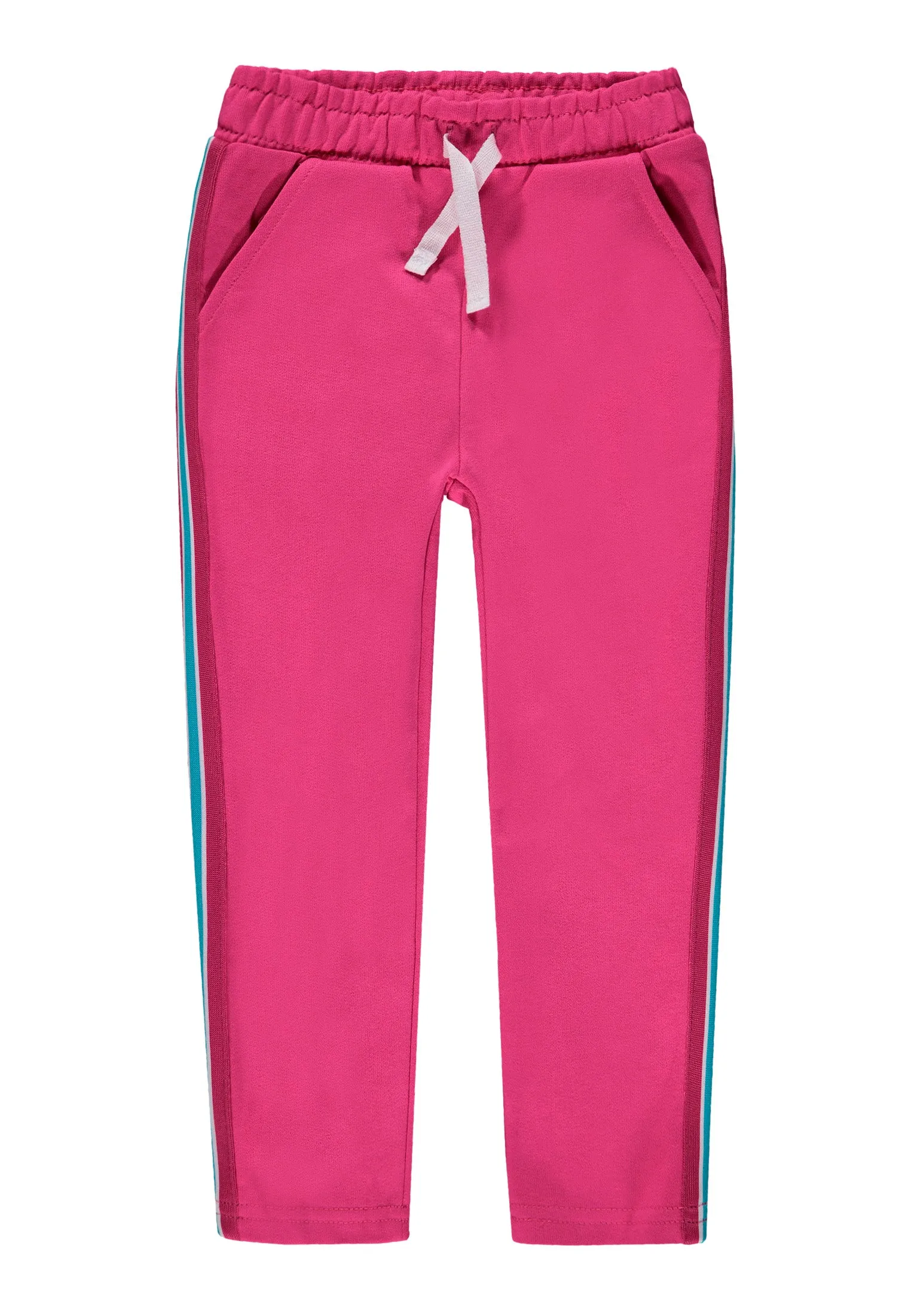 Fuchsia Sporty Stripe Joggers