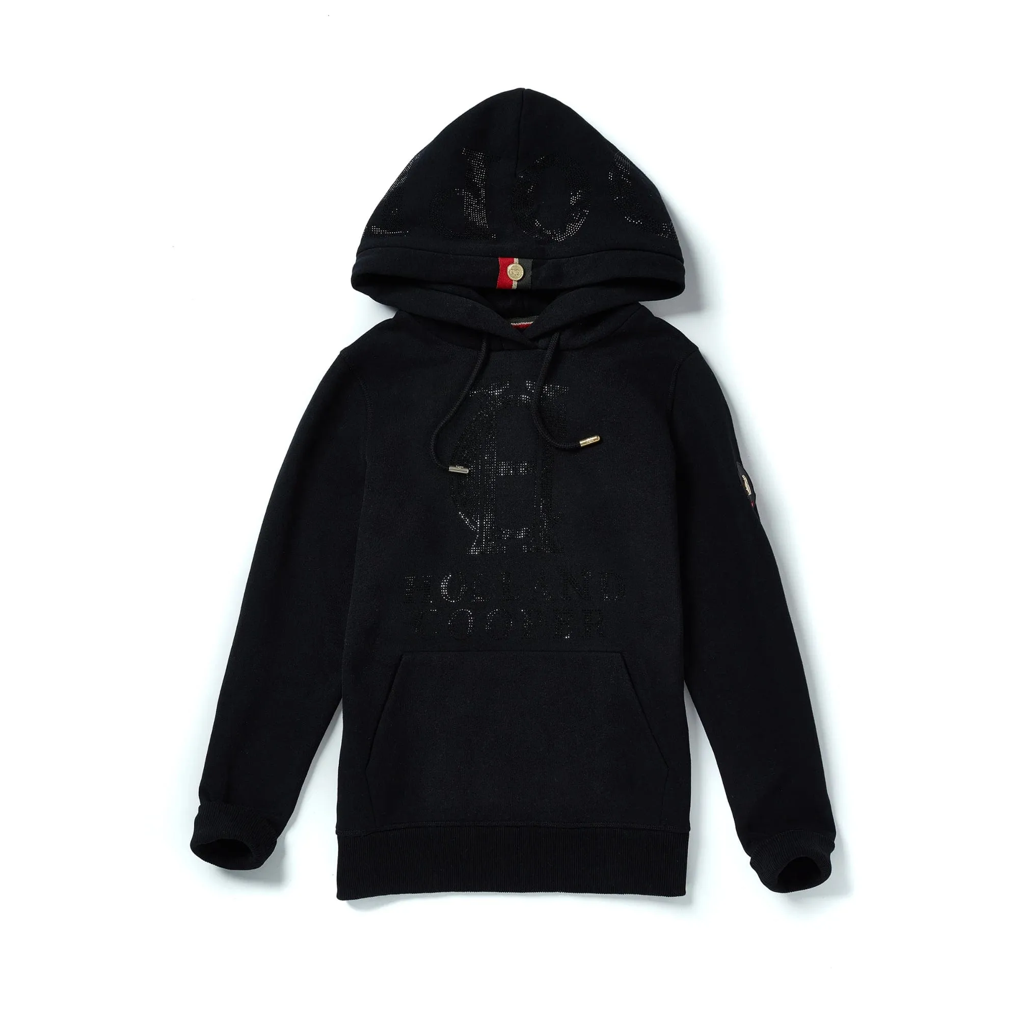 Holland Cooper Essential Hoodie In Black