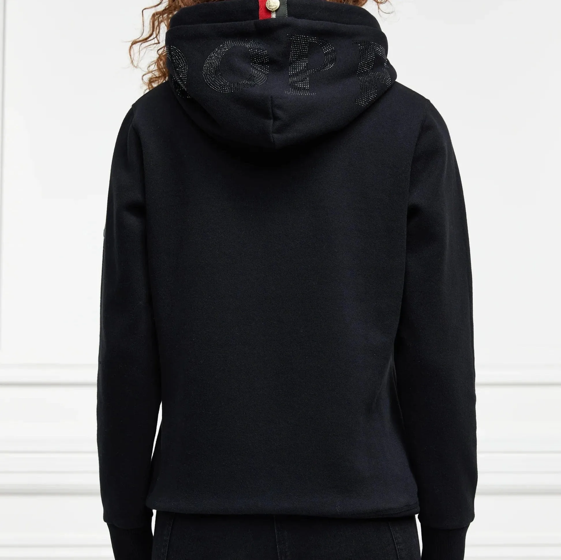 Holland Cooper Essential Hoodie In Black