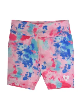 HURLEY YOUTH GIRLS PRINTED TD BIKE SHORT - CLEARANCE