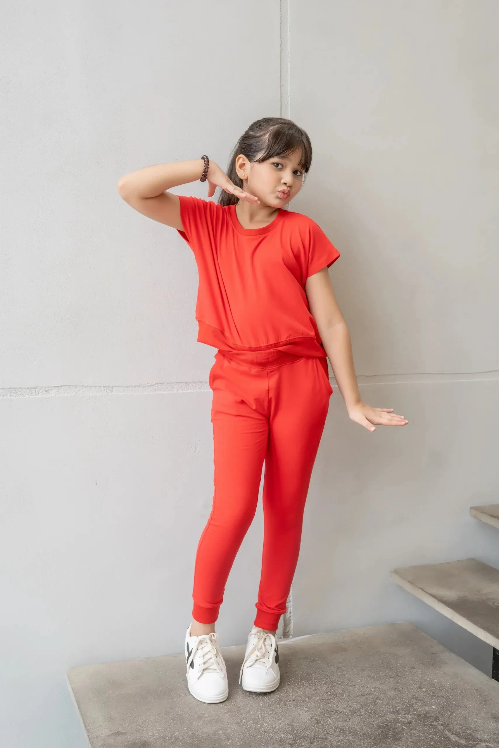 Jersey Co Ords - Red