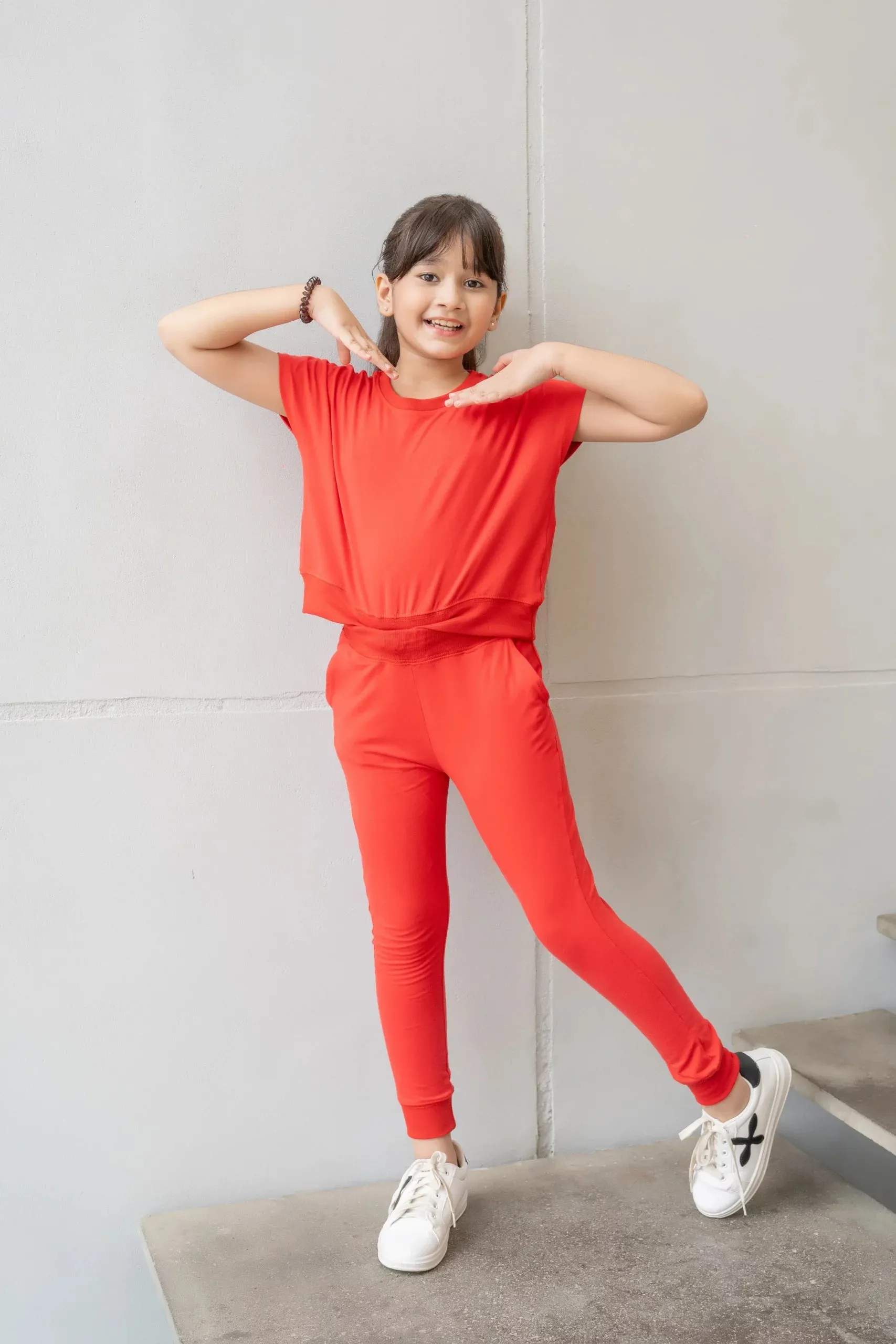 Jersey Co Ords - Red