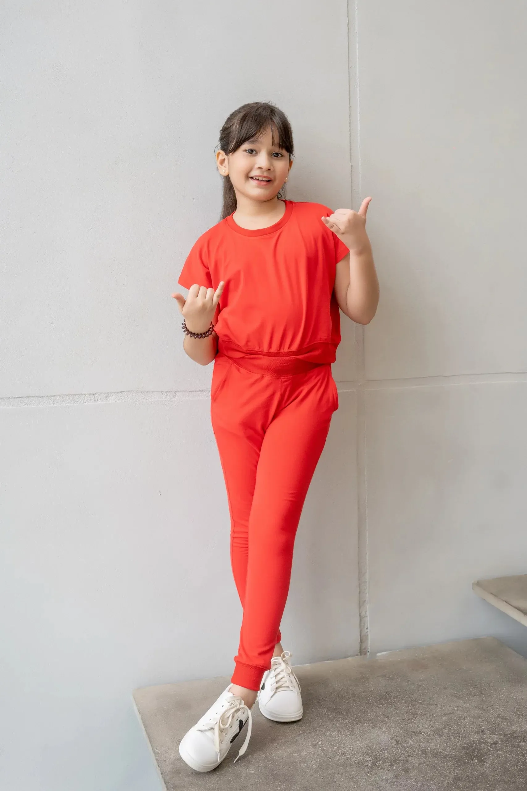 Jersey Co Ords - Red