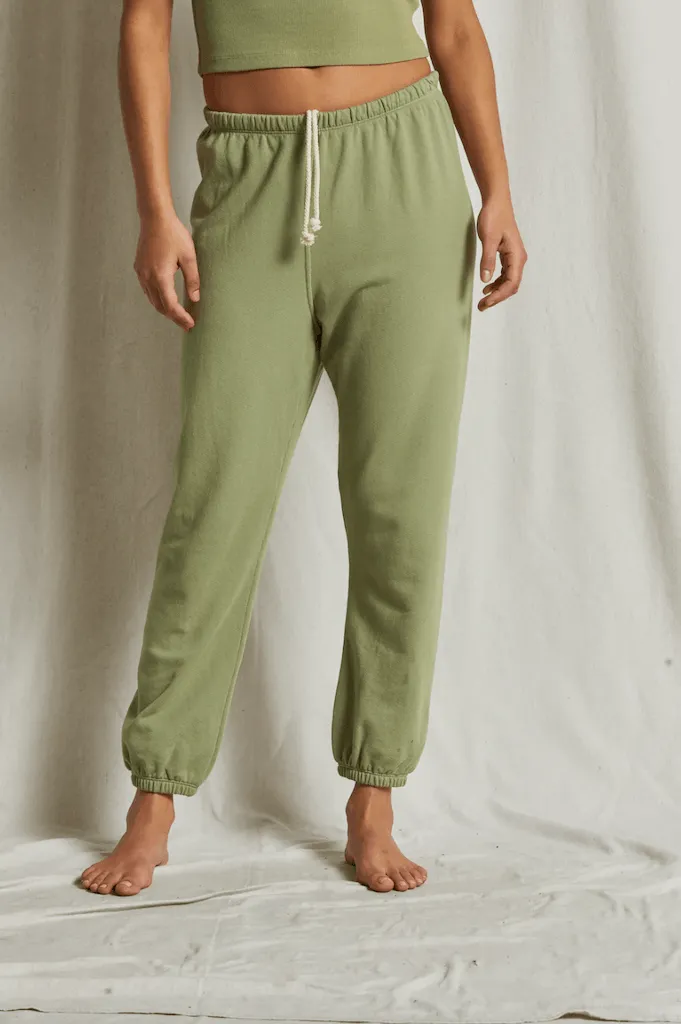 Jhonny Sweatpant Oil Green