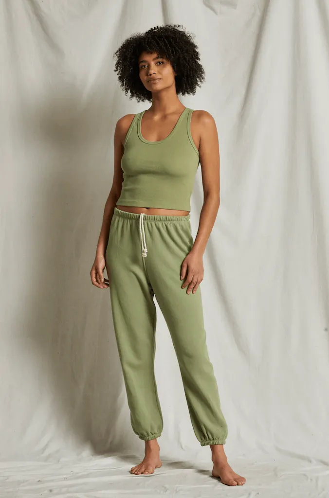 Jhonny Sweatpant Oil Green
