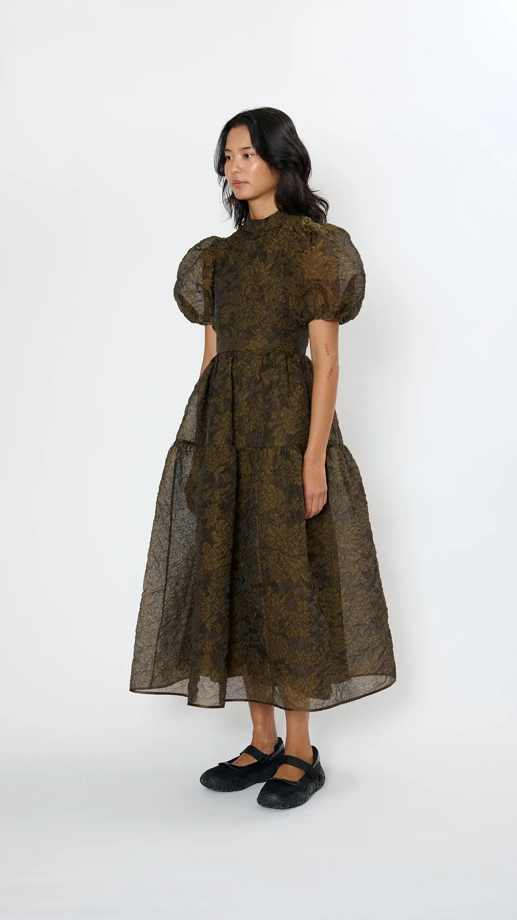 Kelly Dress in Brown