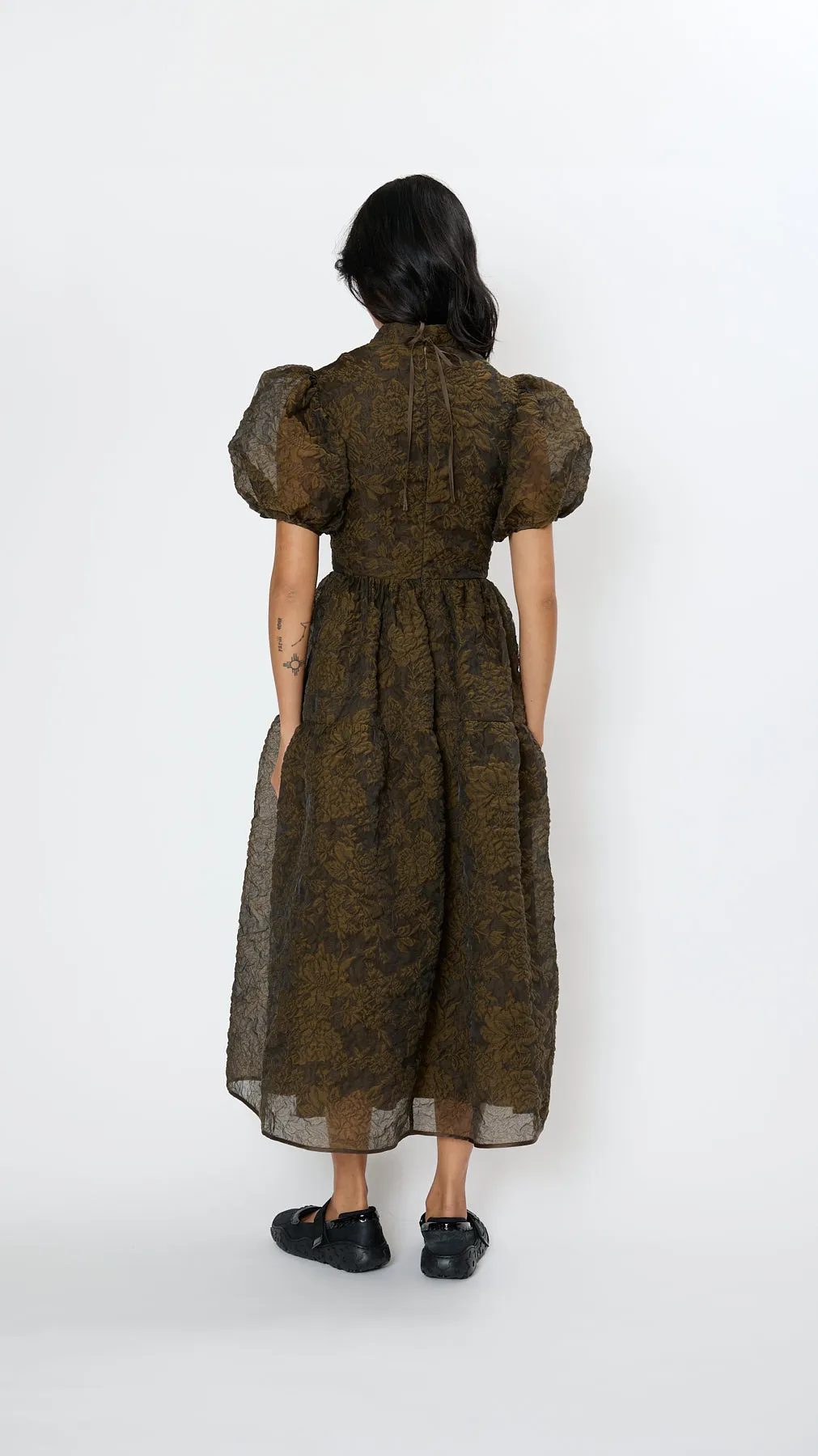 Kelly Dress in Brown