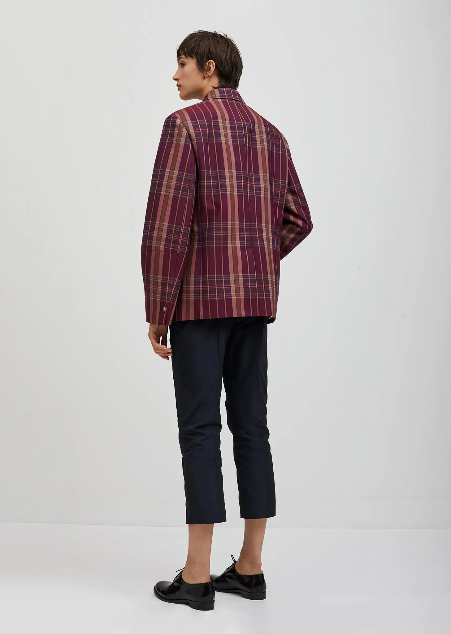 Kira Tech Check Blazer