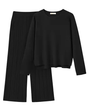KIRUNDO Women's Fall Sweater and Pants Set