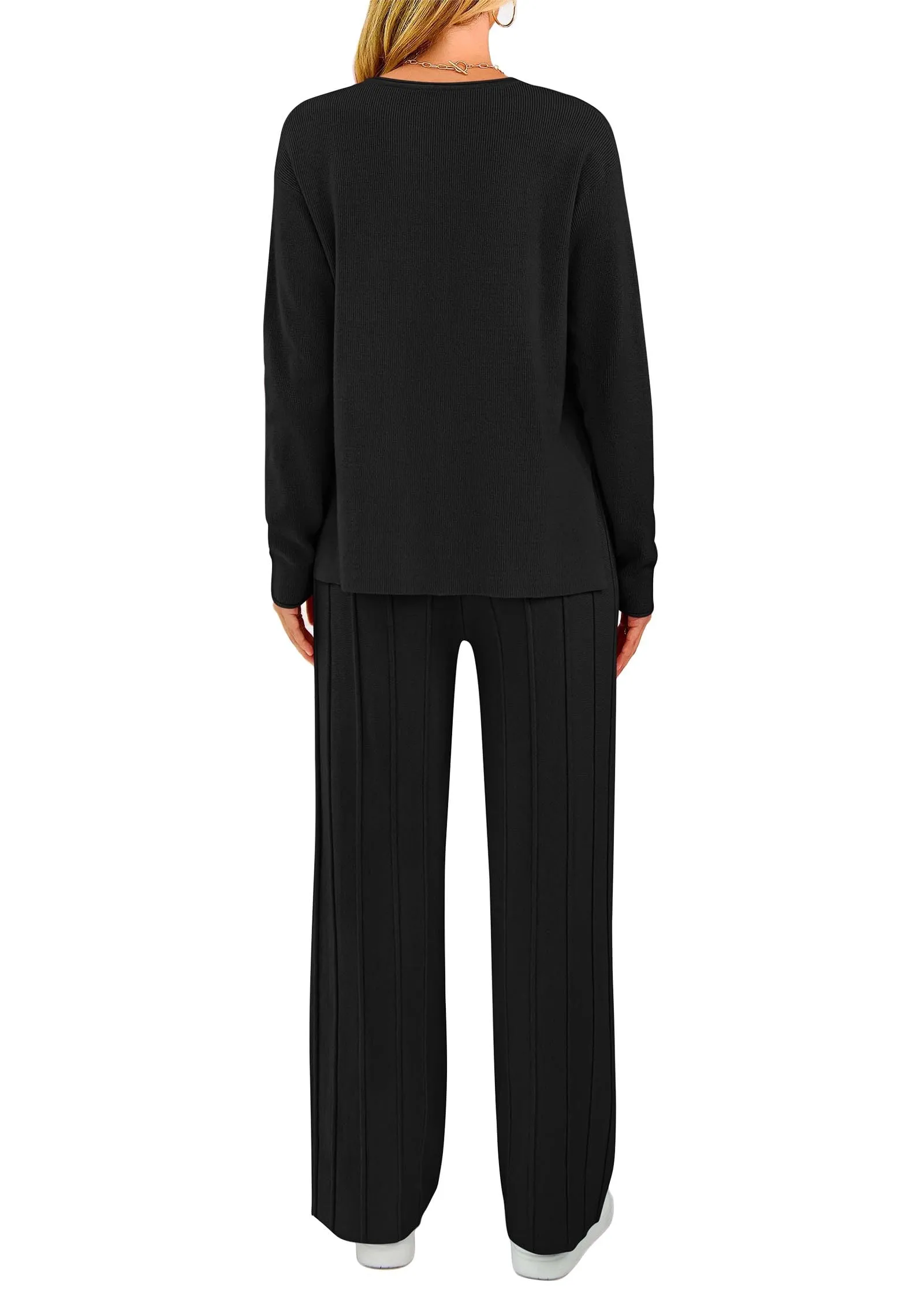 KIRUNDO Women's Fall Sweater and Pants Set