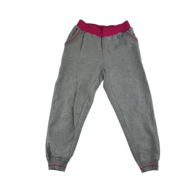 Kop Kids Liverpool FC joggers 5-6 years grey with pink elasticated waistband