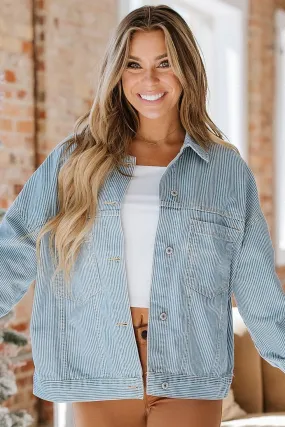 Lakely Oversized Denim Jacket | DROPSHIP