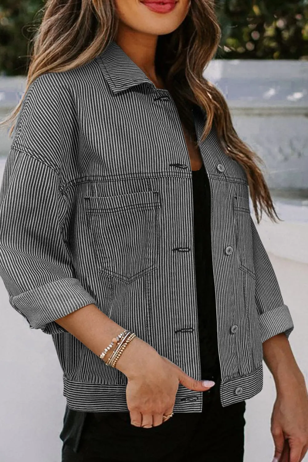 Lakely Oversized Denim Jacket | DROPSHIP