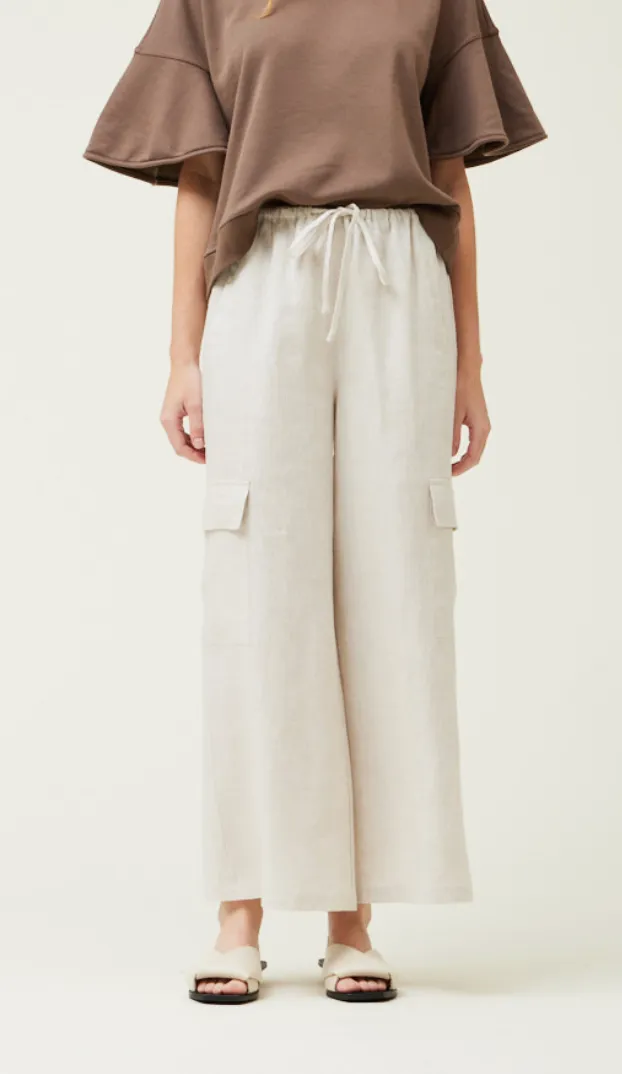 Linen Cargo Pant