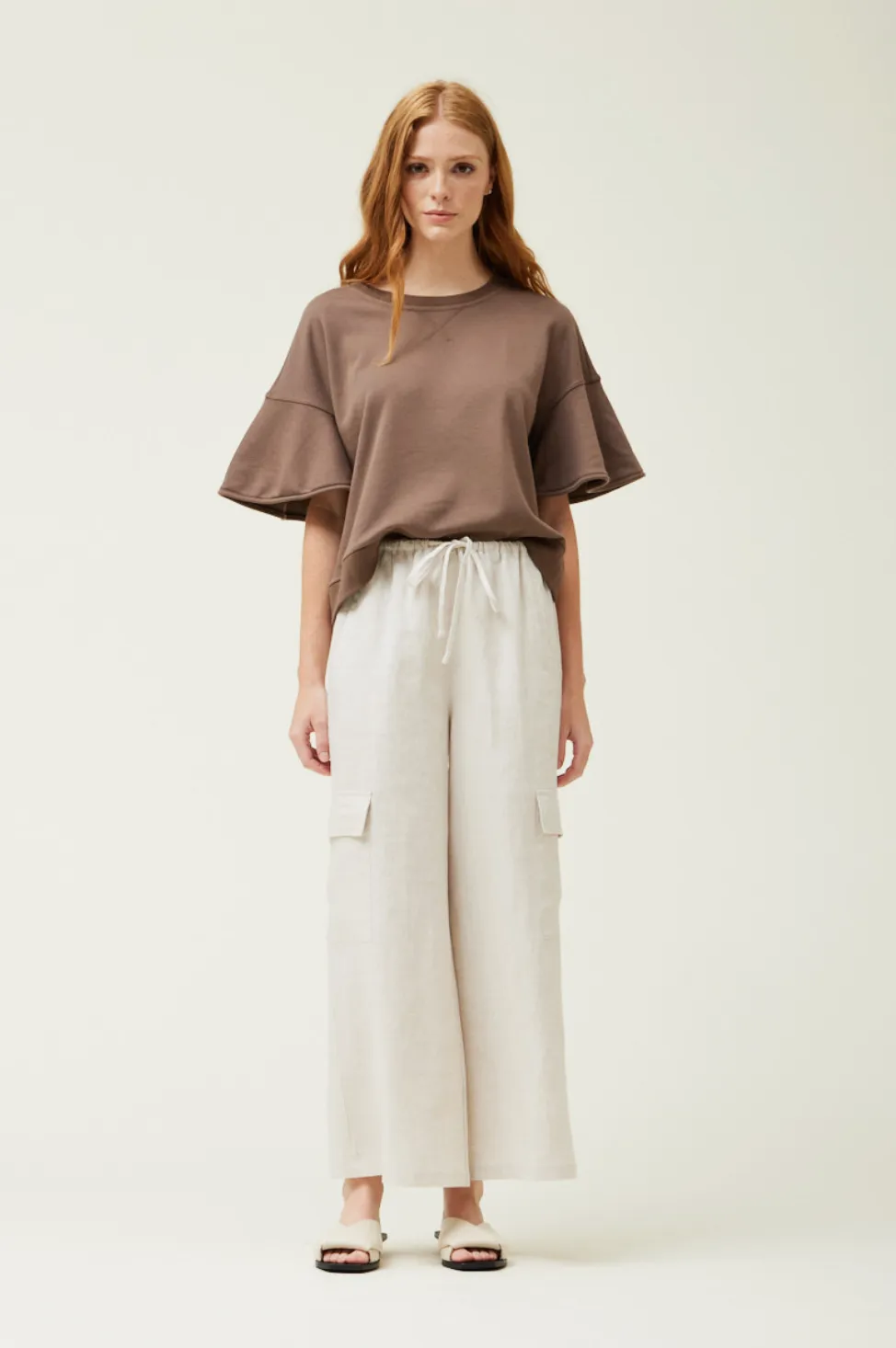 Linen Cargo Pant