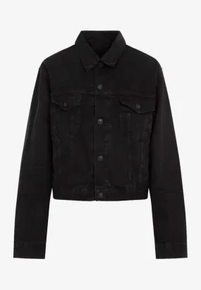Logo-Printed Denim Jacket