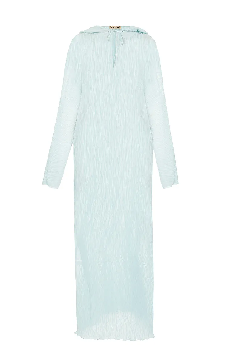 Long frilled dress